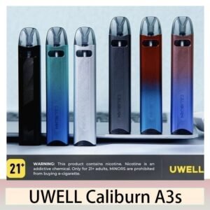 UWELL Caliburn A3S咖哩棒A3S POD電子煙主機官網評價說明書